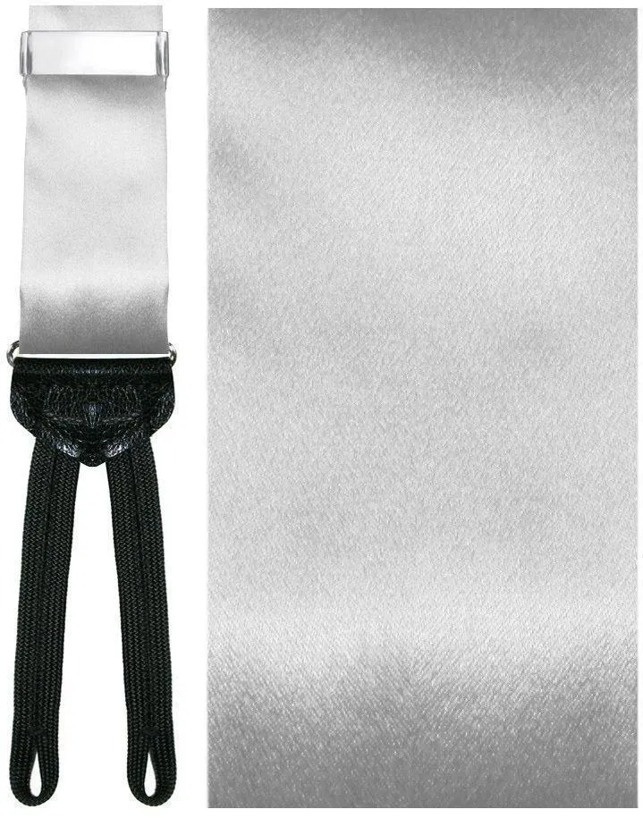 "Abruzzo" Silver Suspenders