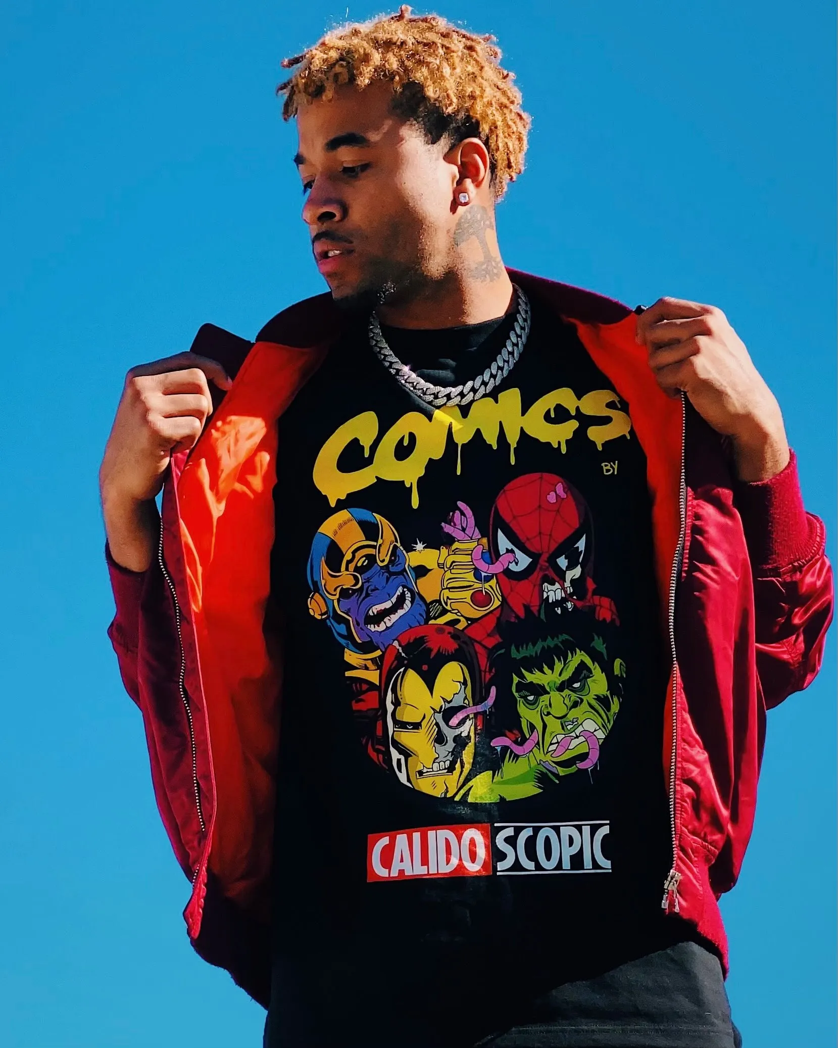 "Calidoscopic Comics" Tee