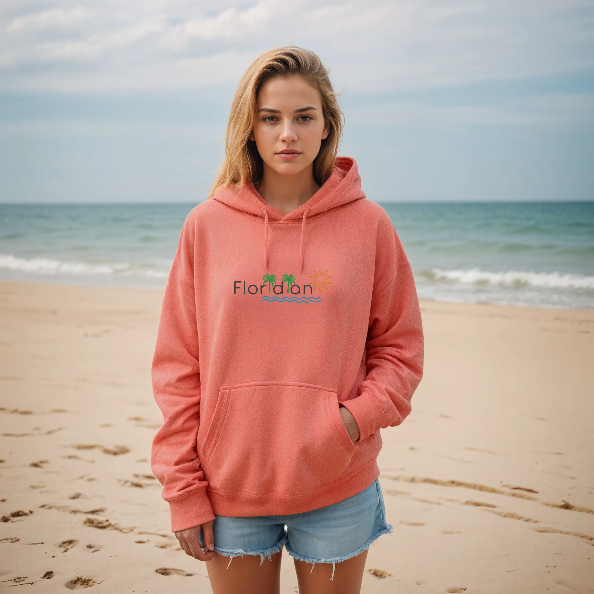 "Floridian" Relaxed Fit Classic Unisex Hoodie