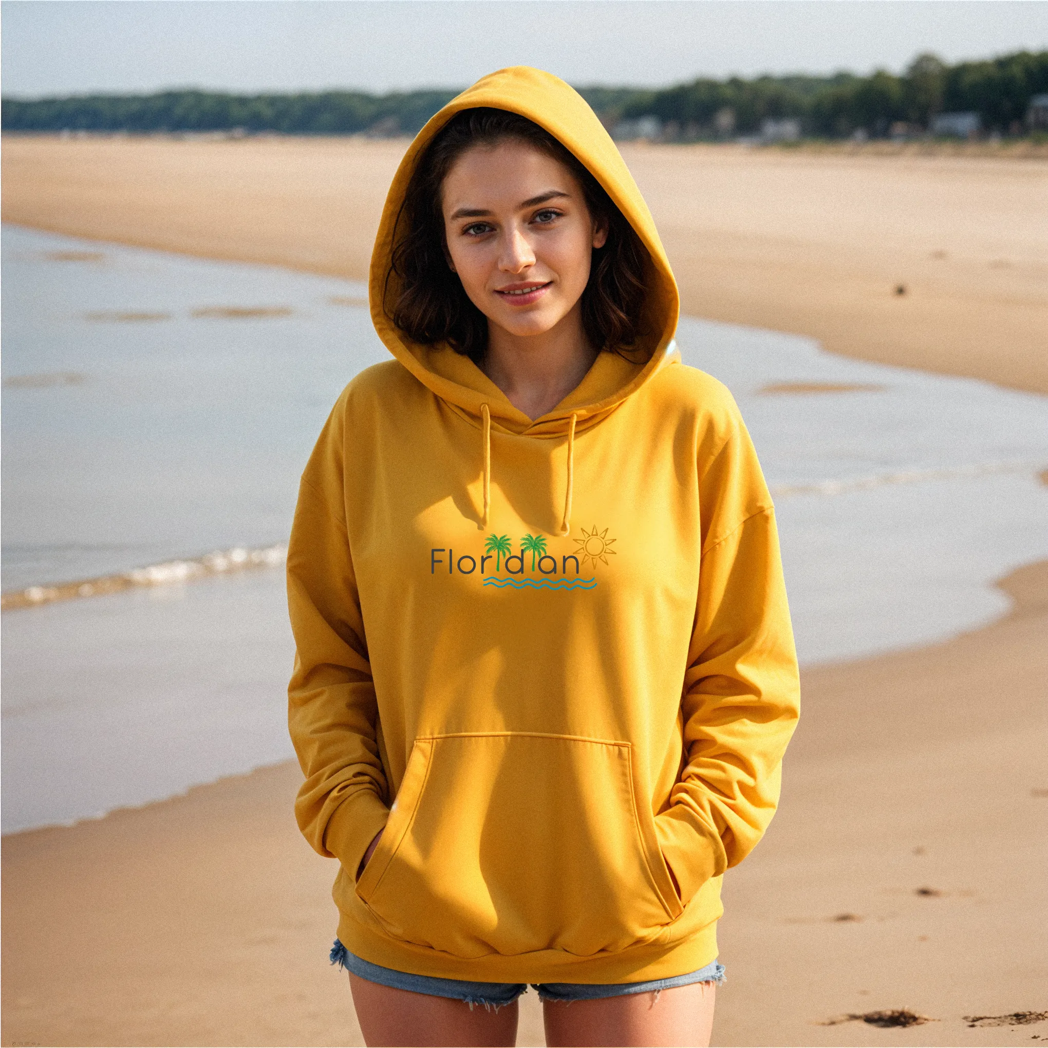 "Floridian" Relaxed Fit Classic Unisex Hoodie