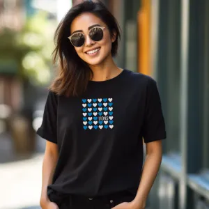 "Heart Of The City" Relaxed Fit Crew Unisex T-Shirt