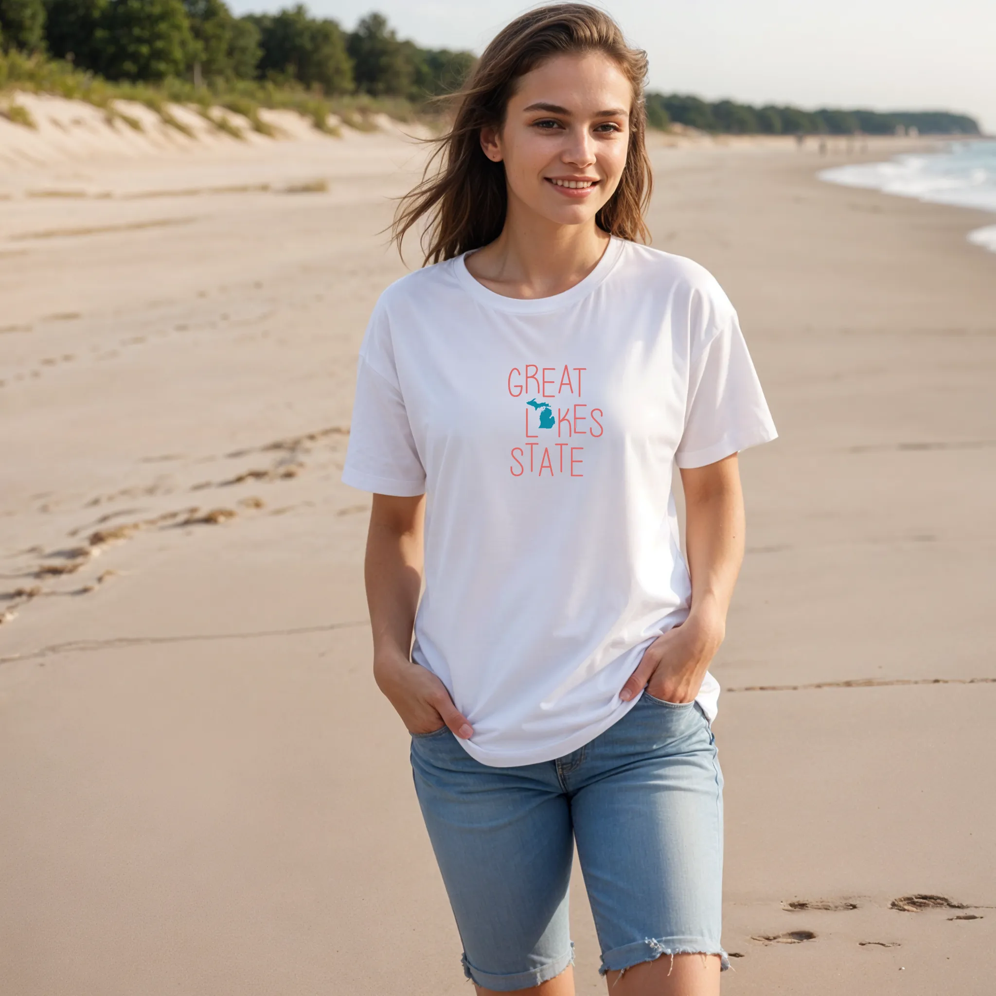 "Lakeside Pride" Relaxed Fit Crew Unisex T-Shirt