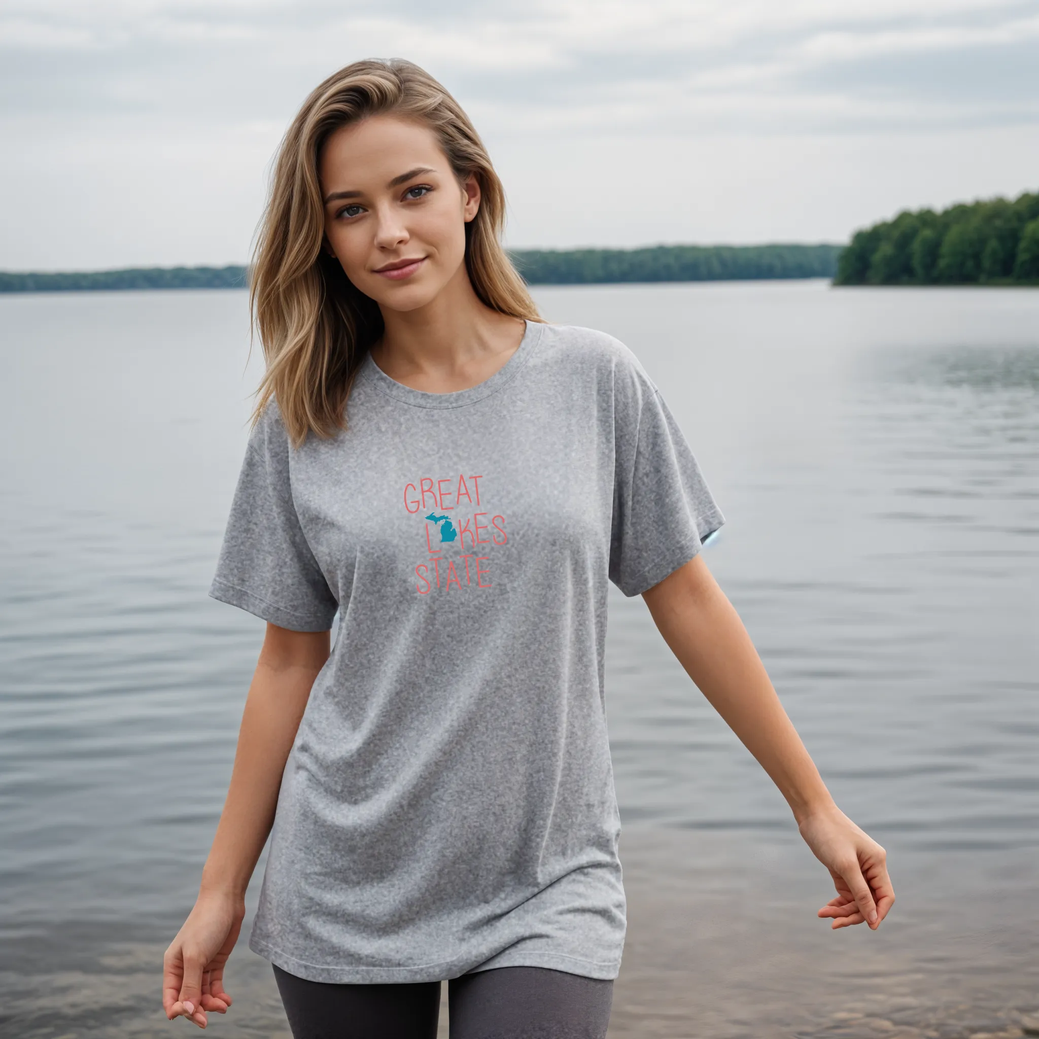 "Lakeside Pride" Relaxed Fit Crew Unisex T-Shirt