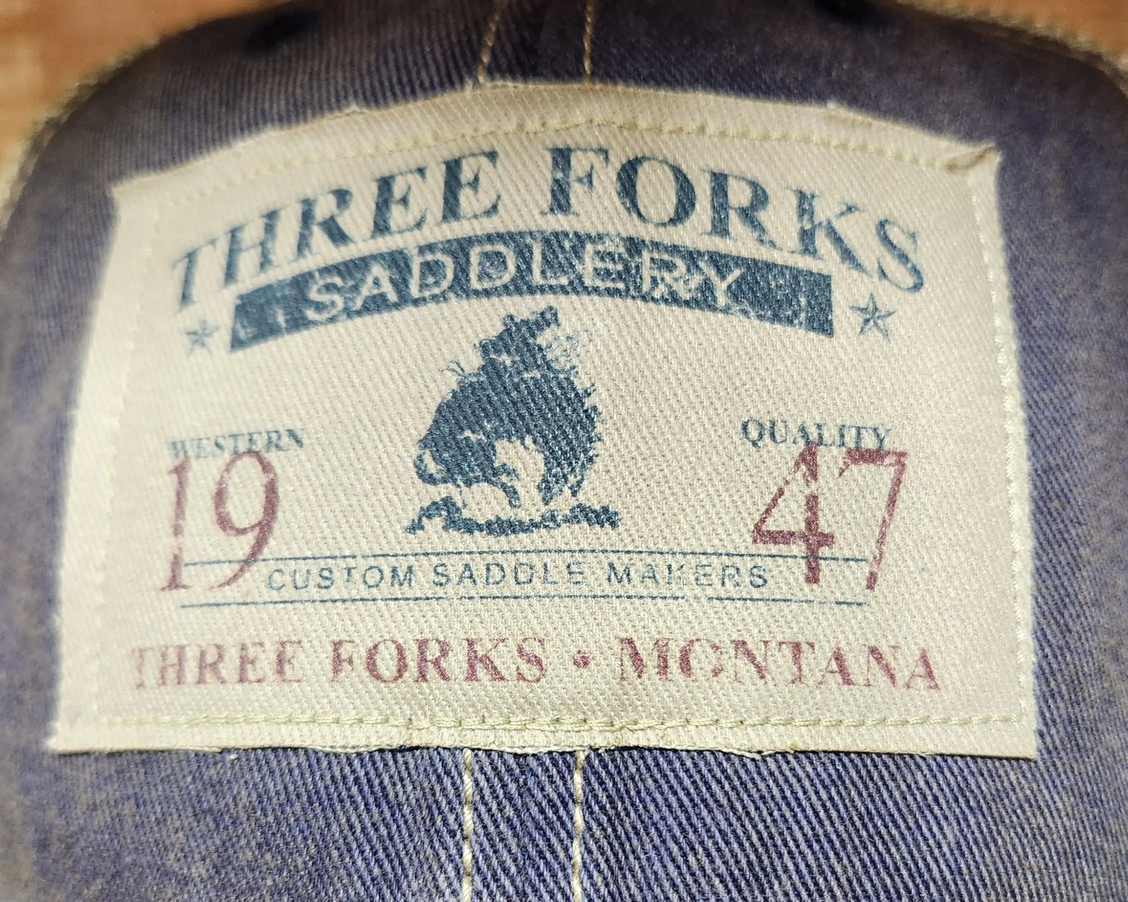 "NEW" Three Forks Saddlery Old Fashioned Trucker Caps