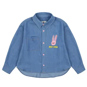 Rabbit Denim Shirt by Jelly Mallow