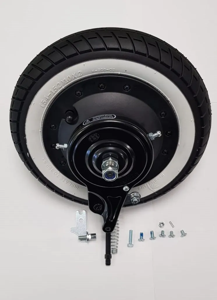 Razor Pocket Mod Petite Rear Wheel w/ Motor complete - Blue