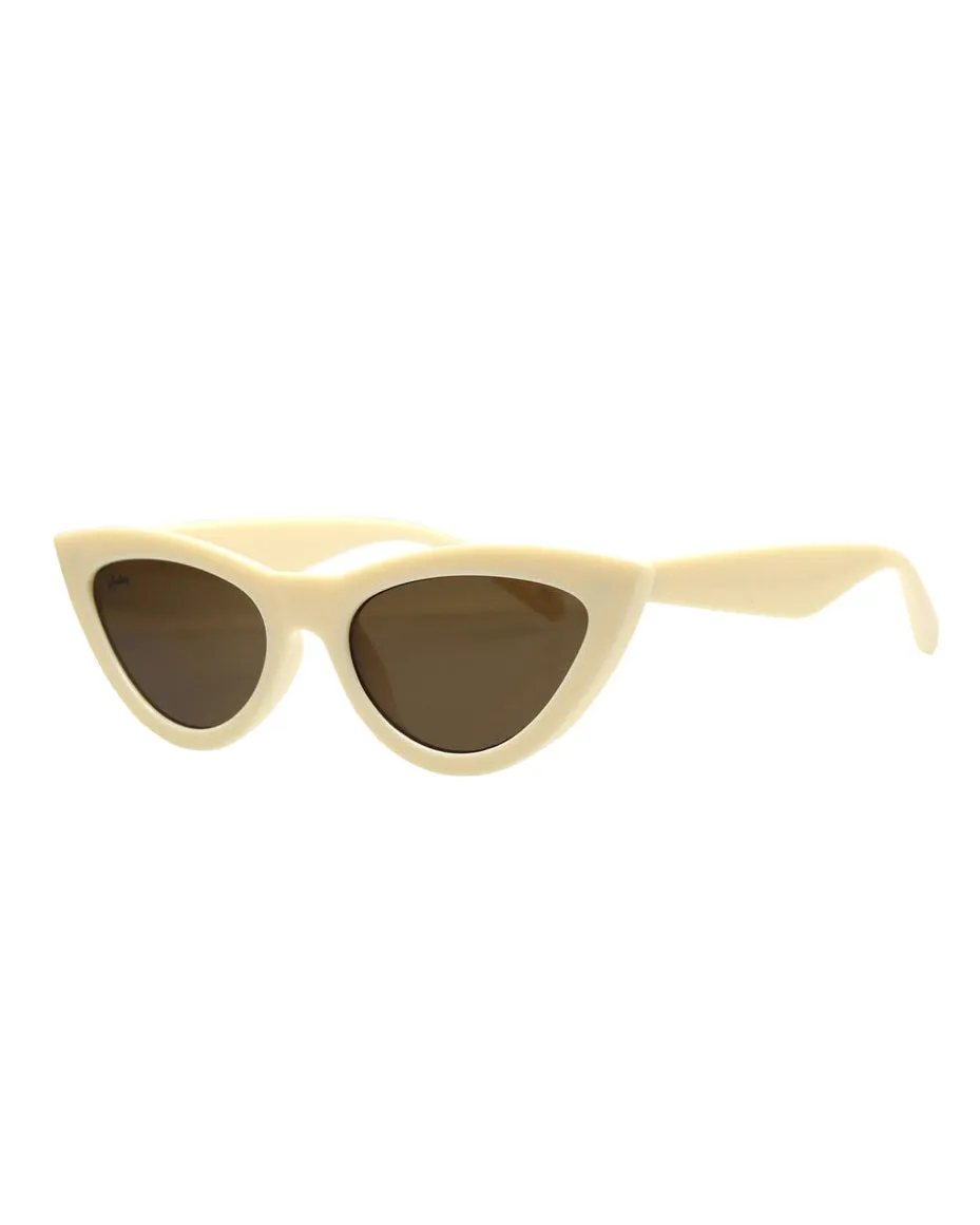 Reality Kiss Kiss Eco Sunglasses - Bone