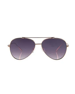 Reality Mr Chips Sunglasses - Rose Gold
