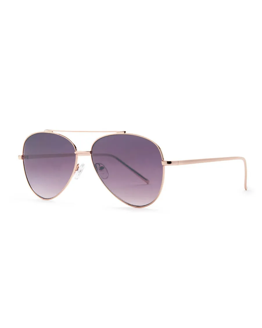 Reality Mr Chips Sunglasses - Rose Gold
