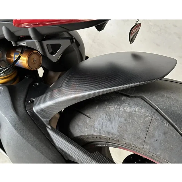Rear Hugger Tire Mud Guard Fender Fairing Cowling For Ducati Panigale V4 V4s&streetfight V4 2018-2022 Full Carbon Fiber