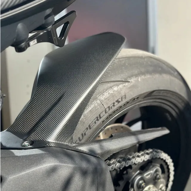 Rear Hugger Tire Mud Guard Fender Fairing Cowling For Ducati Panigale V4 V4s&streetfight V4 2018-2022 Full Carbon Fiber