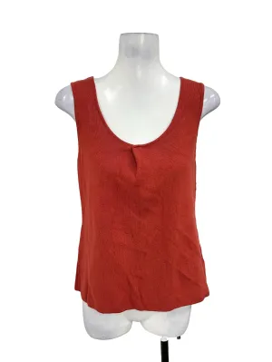 Red Knitted Tank Top OSN