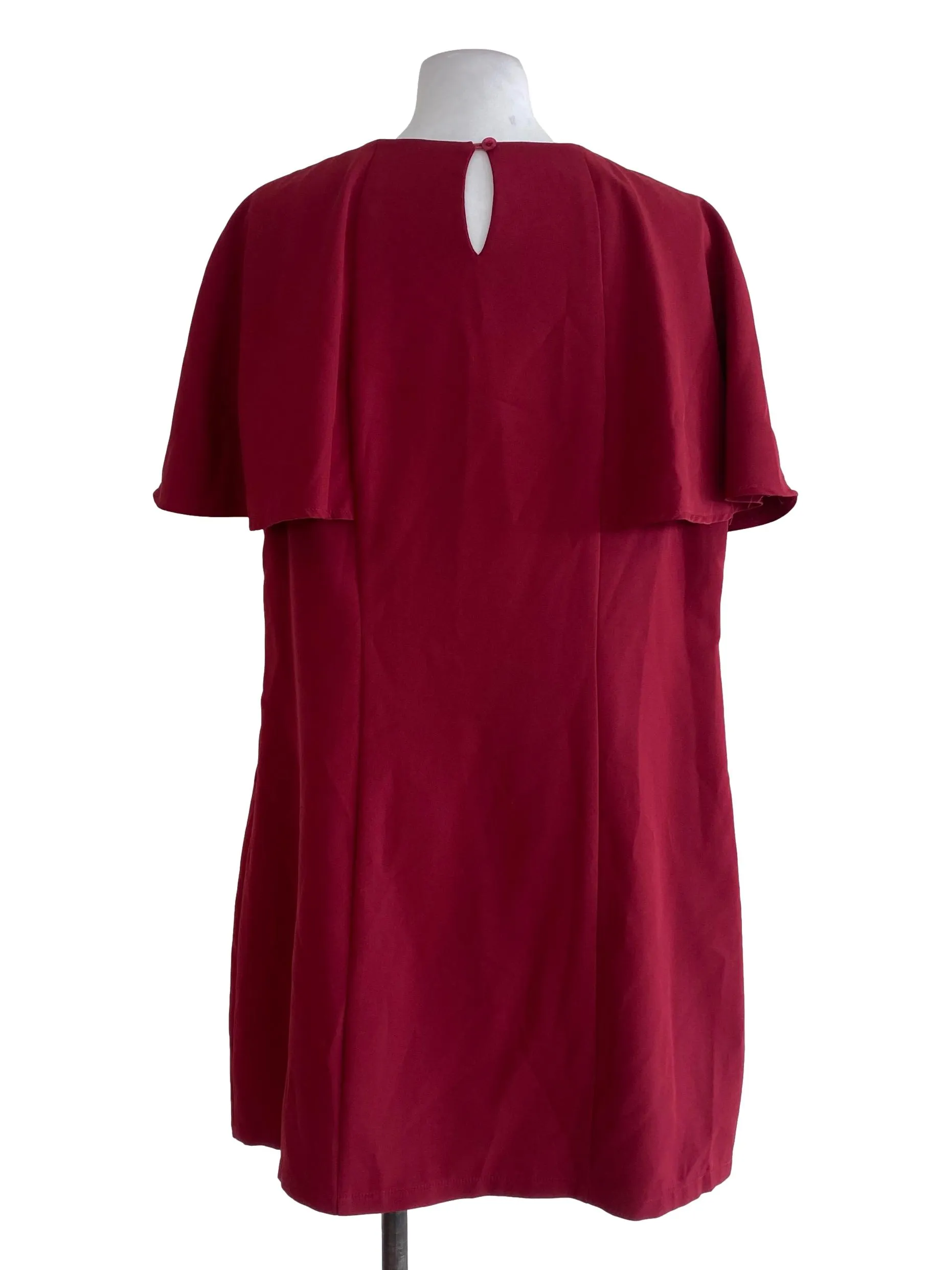 Red Plain Dress