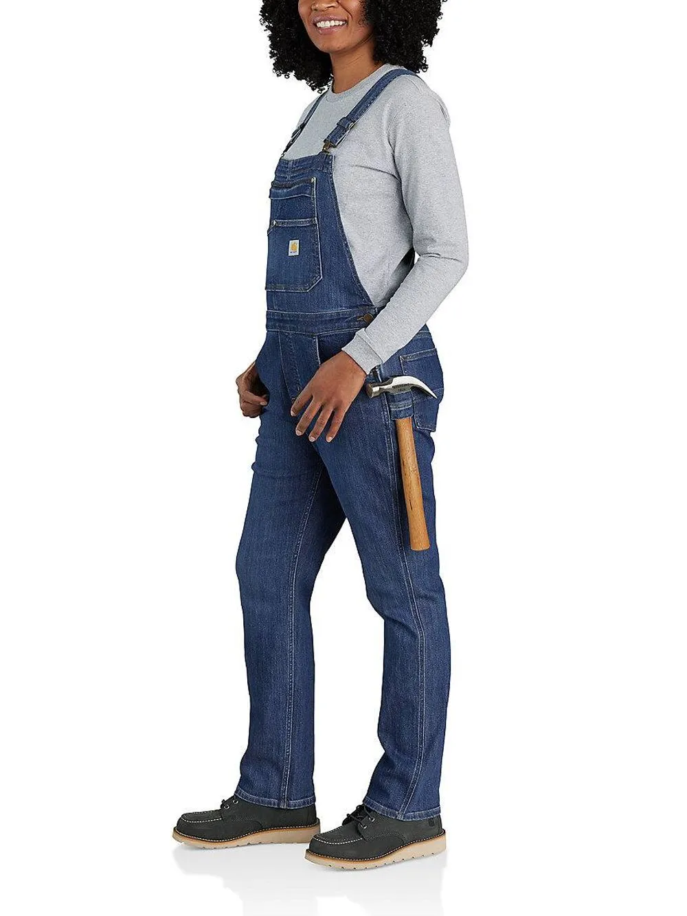 Relaxed Fit Denim Bib Overal
