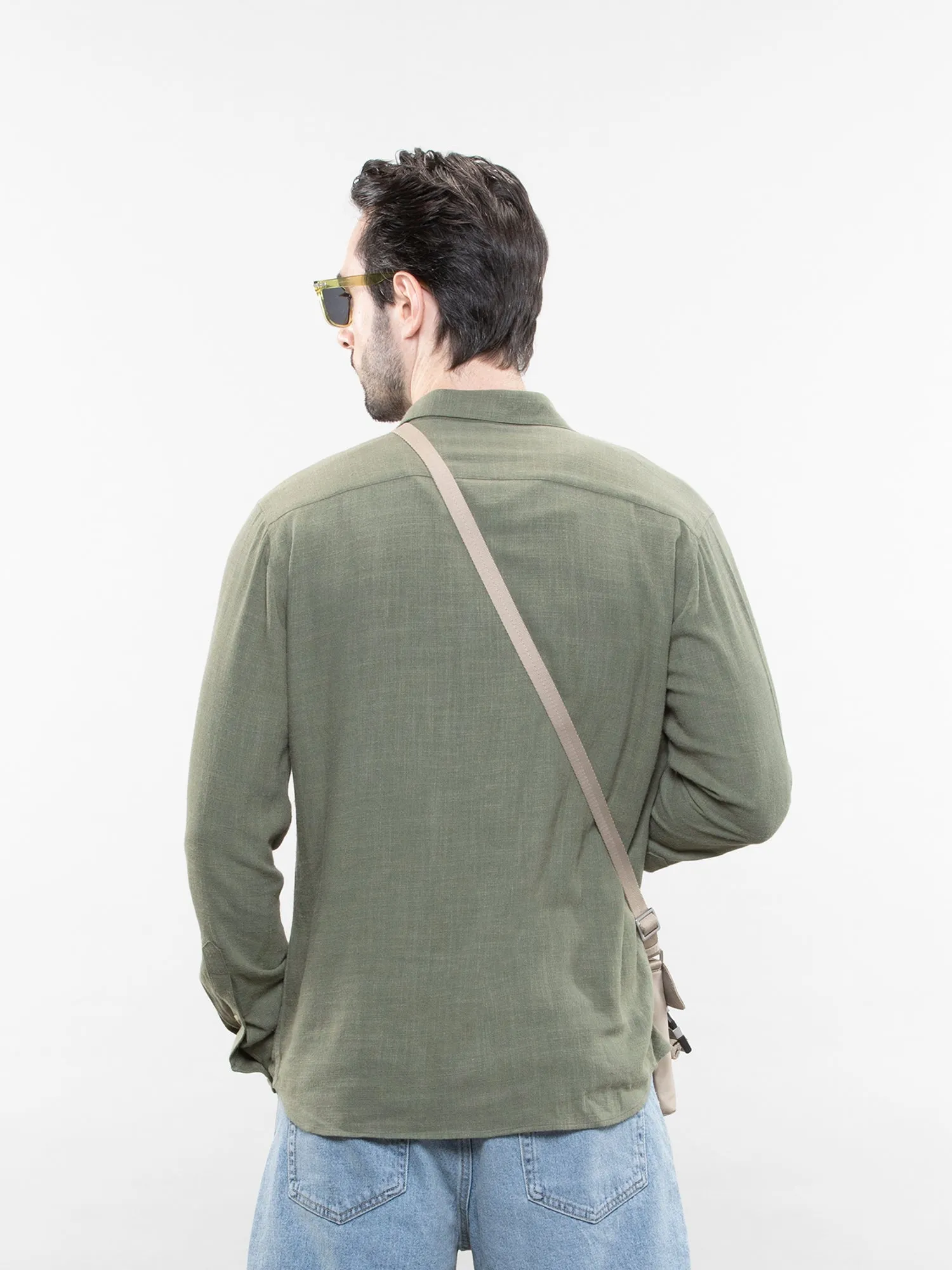 Relaxed linen shirt