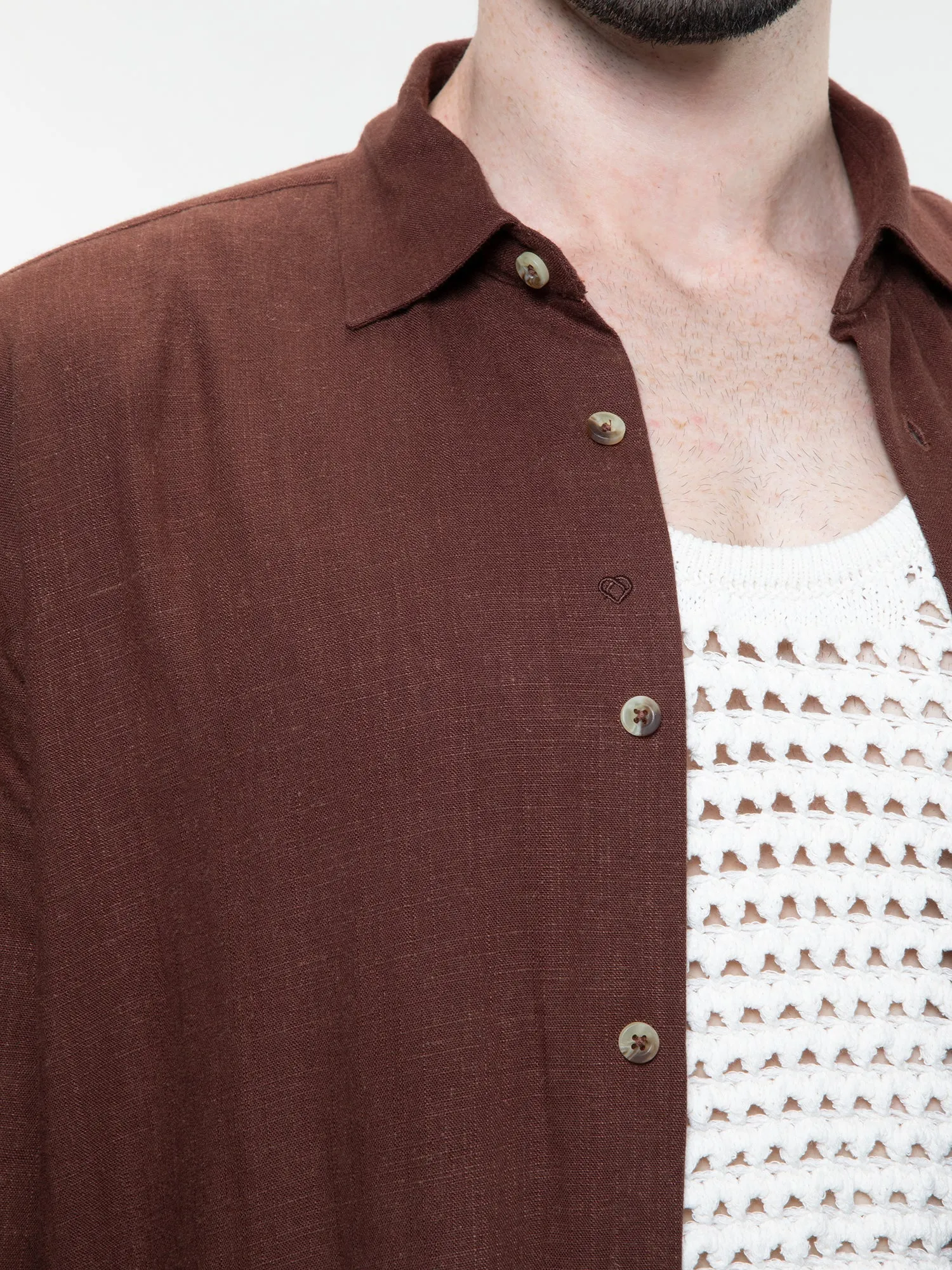 Relaxed linen shirt