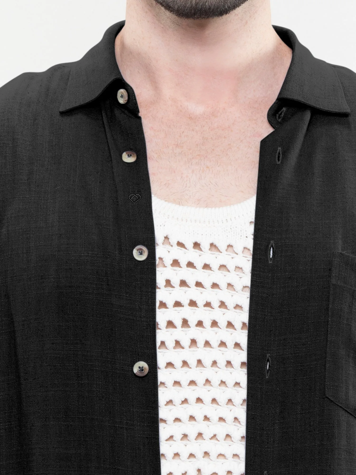 Relaxed linen shirt