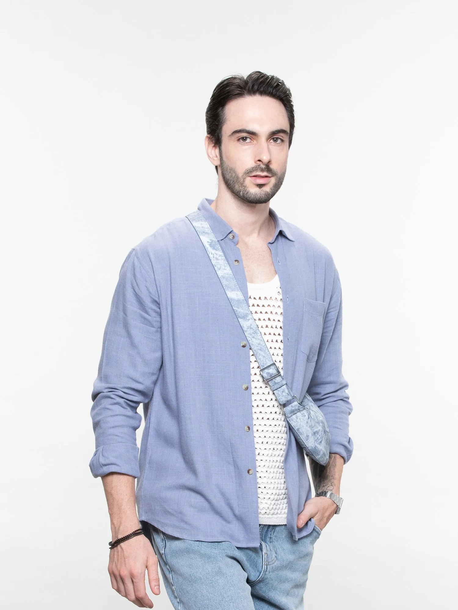 Relaxed linen shirt