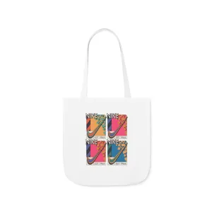 Retro Nike Design Polyester Tote
