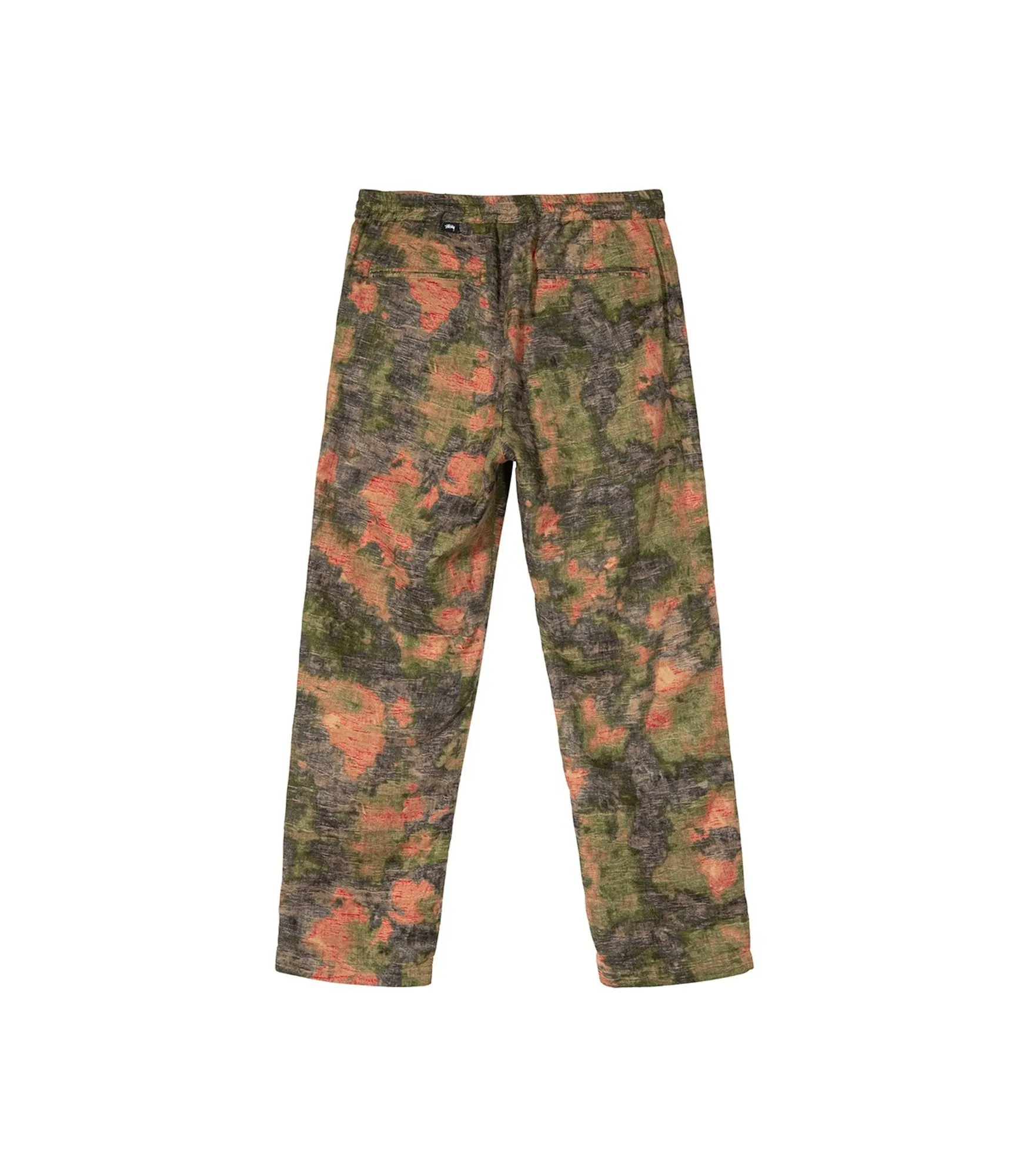 Reverse Jacquard Relaxed Pant - Floral