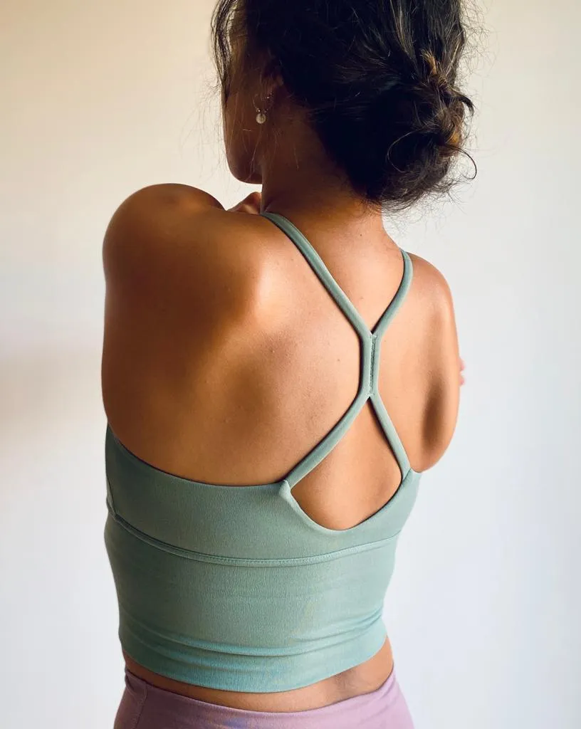 Rie Waist Hugging Bra-Top (XS-M)