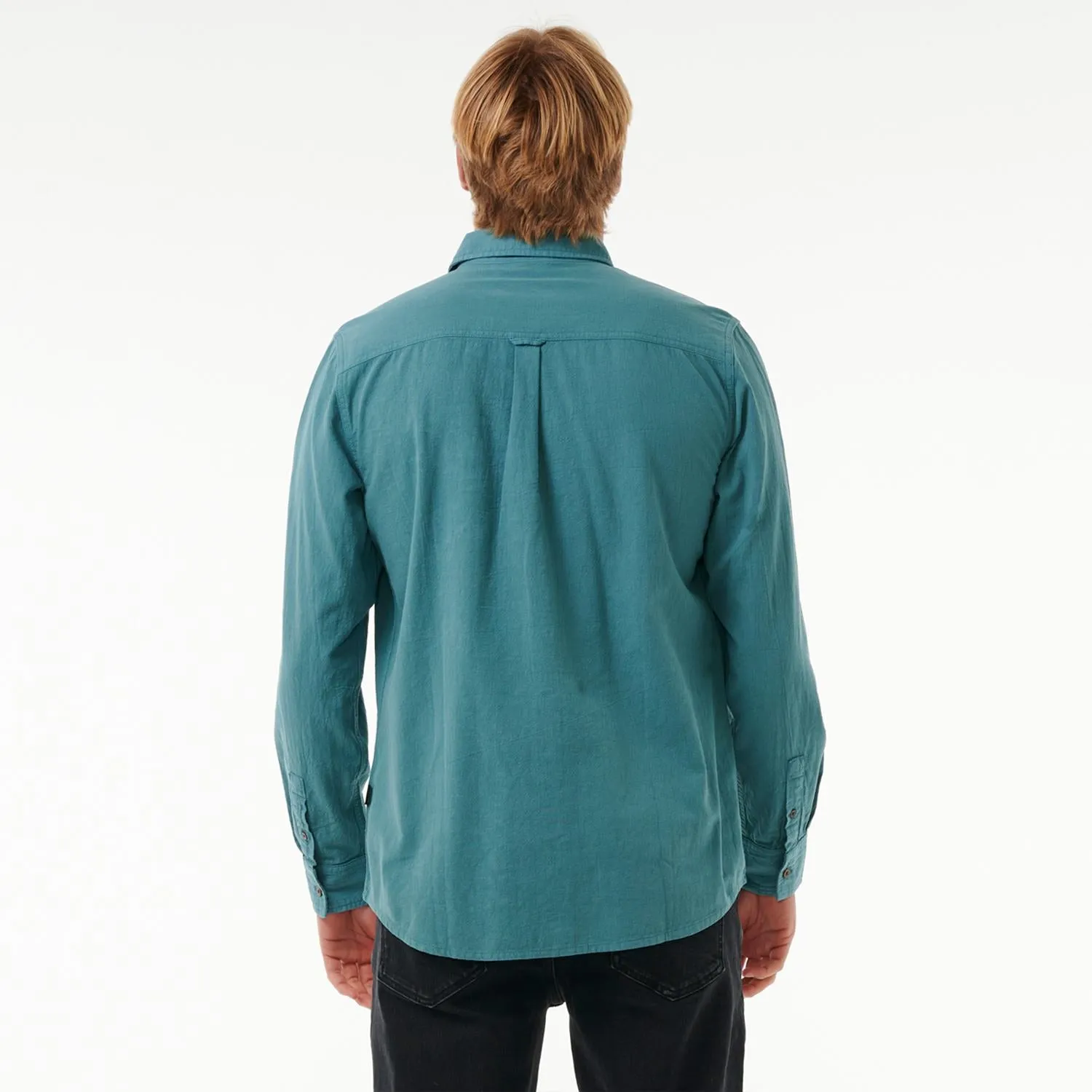 Rip Curl Classic Surf Washed L/S Shirt Bluestone