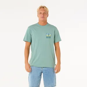 Rip Curl Raw Energy Trad Tee Blue Lagoon