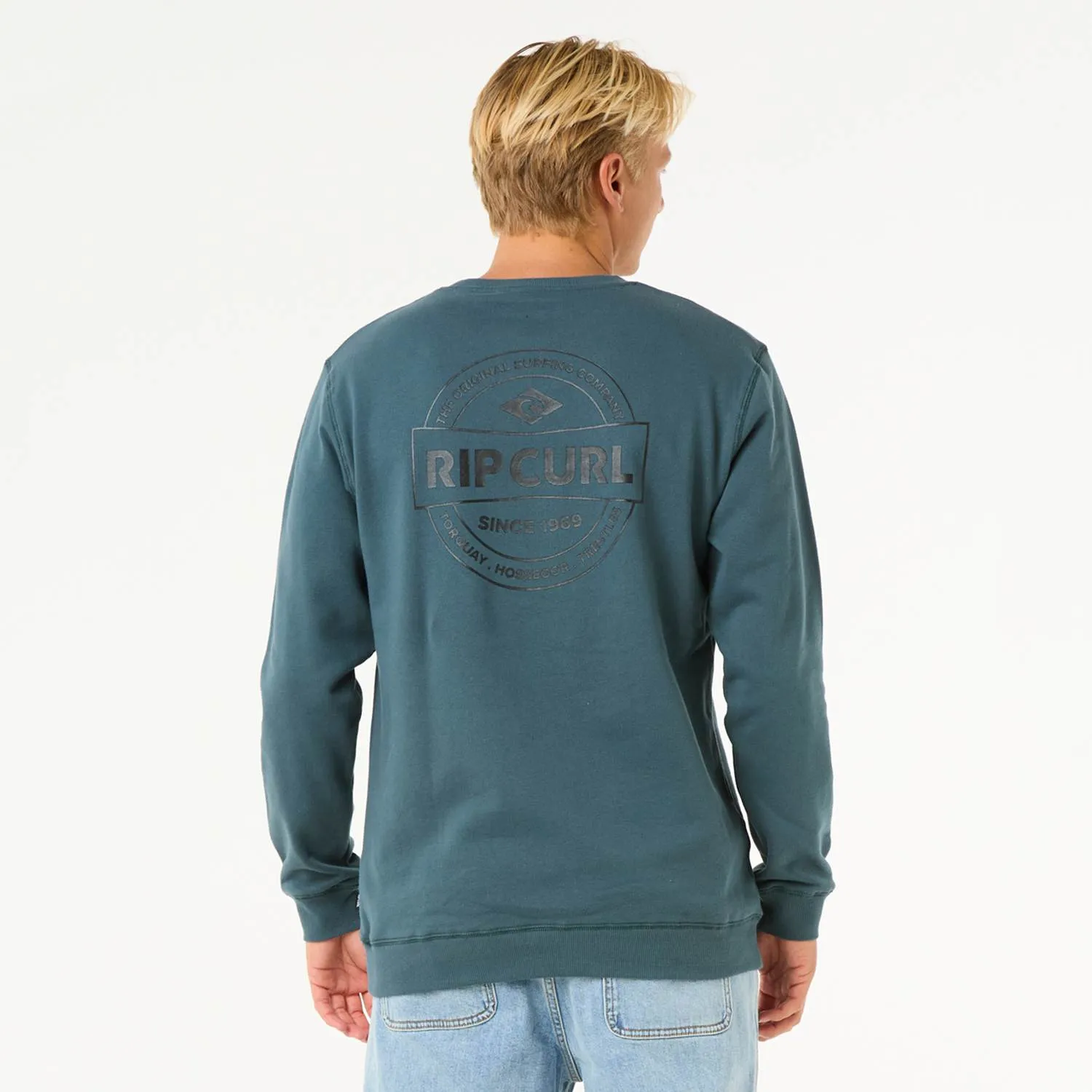 Rip Curl Stapler Crew Pine Night