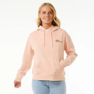 Rip Curl Wild Bloom Relaxed Hood Pink