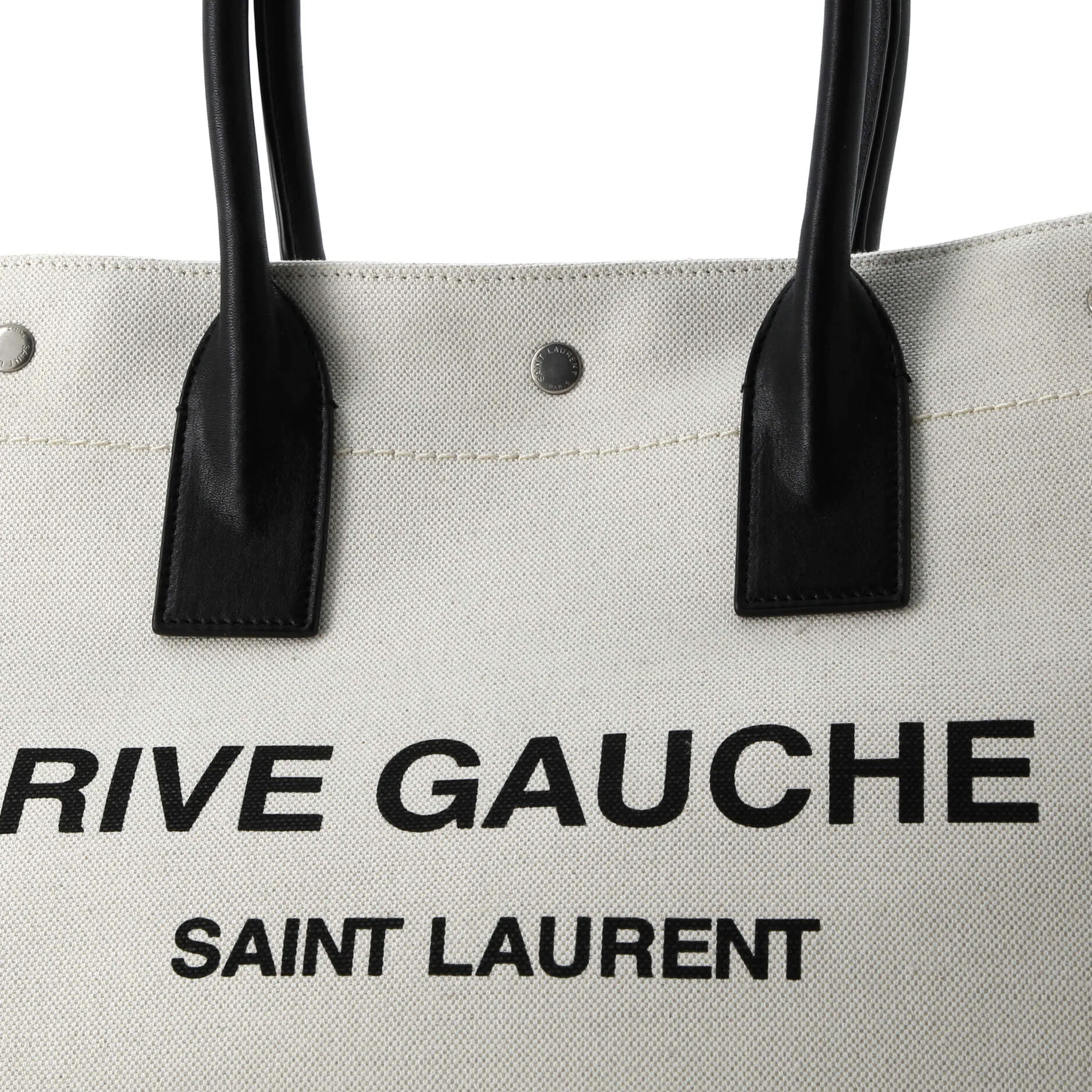 Rive Gauche Shopper Tote Canvas Small