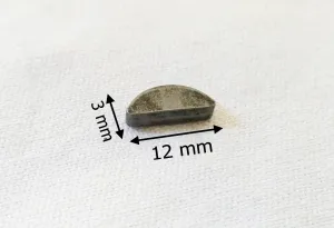 RKEY1 STANDARD WOODRUFF ROCKET KEY FOR 2 STROKE 49CC MINI MOTO / DIRT BIKE / QUAD
