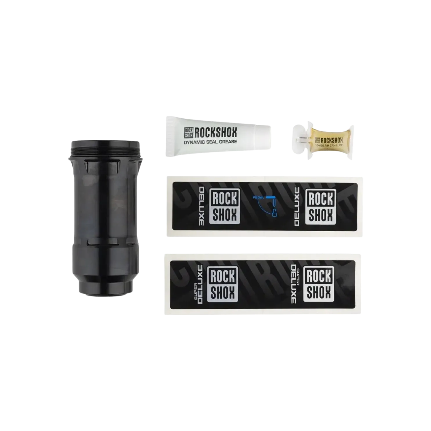 Rockshox Air Can Assembly - Progressive 37.5-45mm (Decals, Countermeasure)