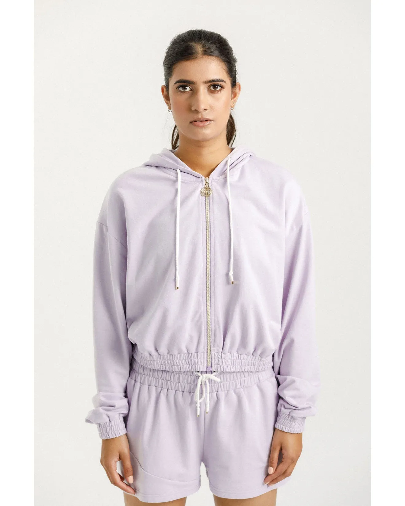 Rose Road Emery Hoodie - Lilac
