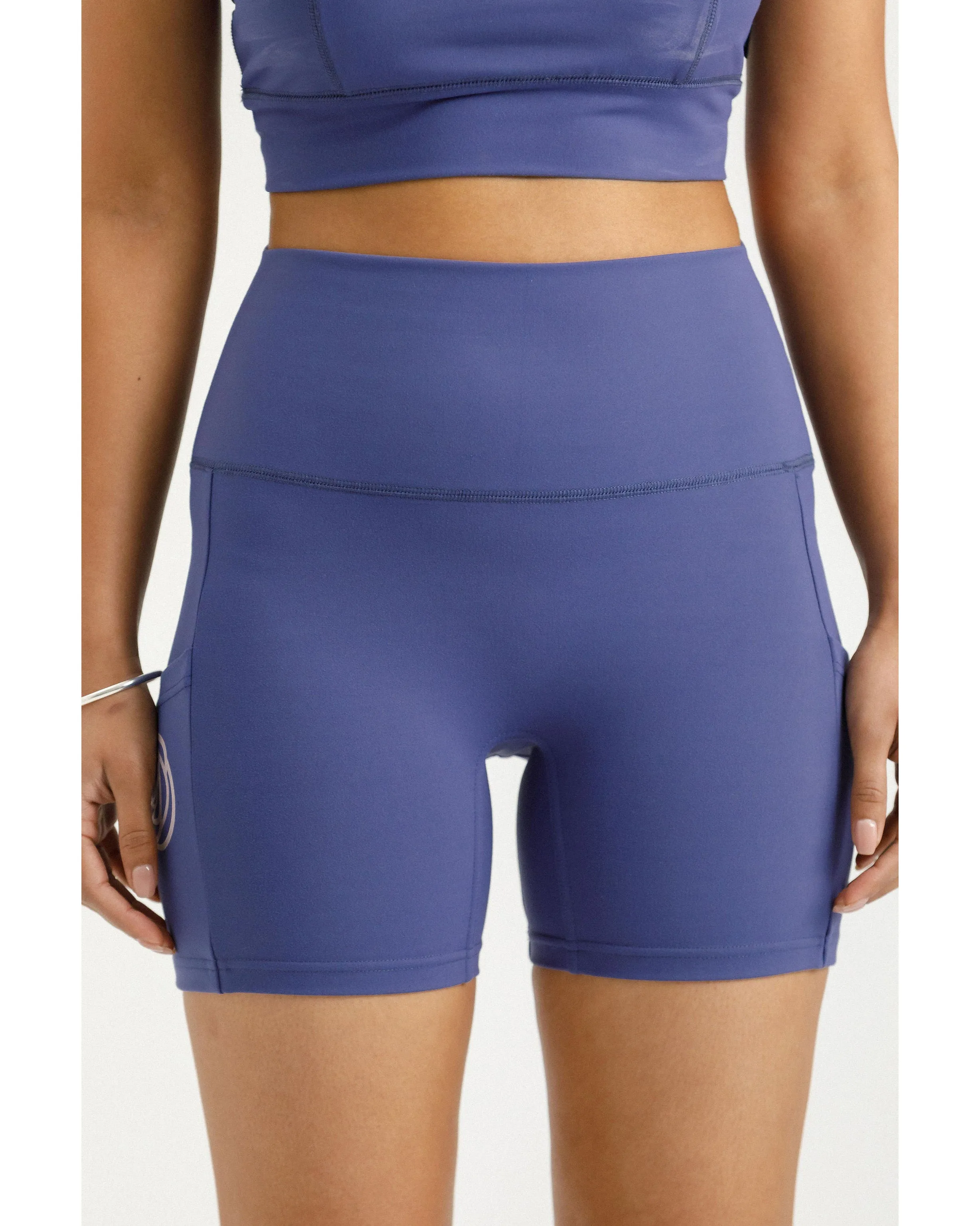 Rose Road Minnies Bike Short - Hyacinth