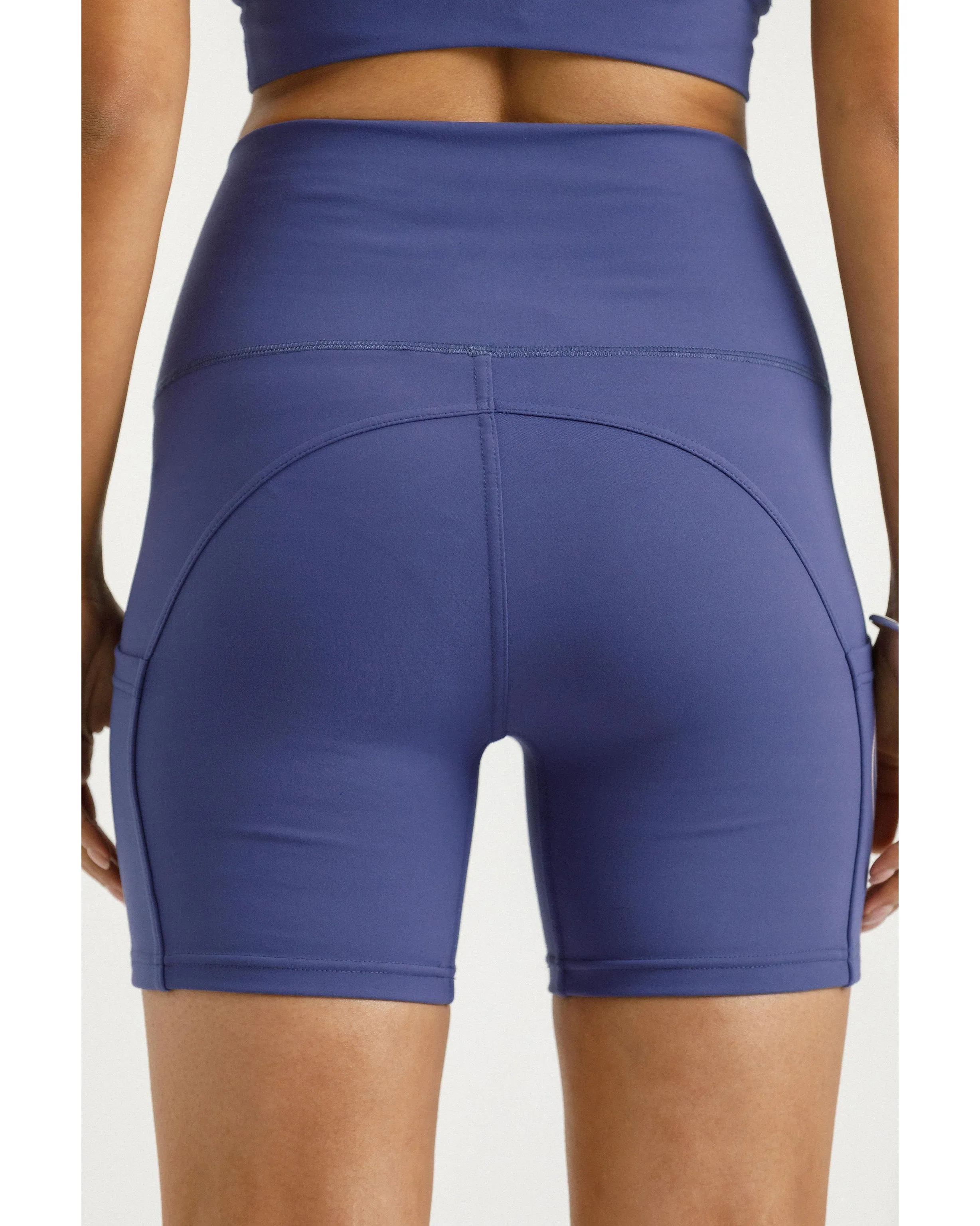 Rose Road Minnies Bike Short - Hyacinth