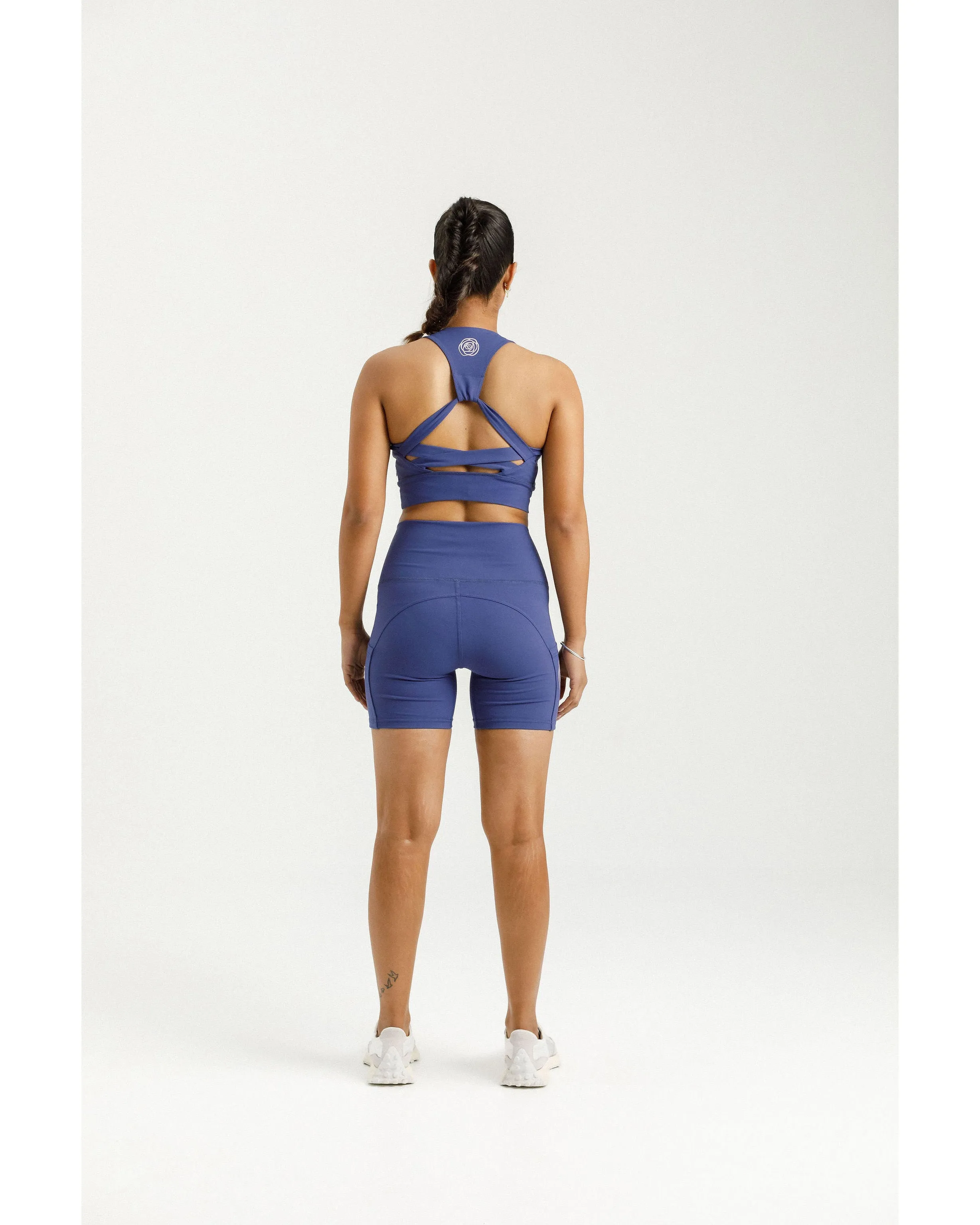 Rose Road Minnies Bike Short - Hyacinth