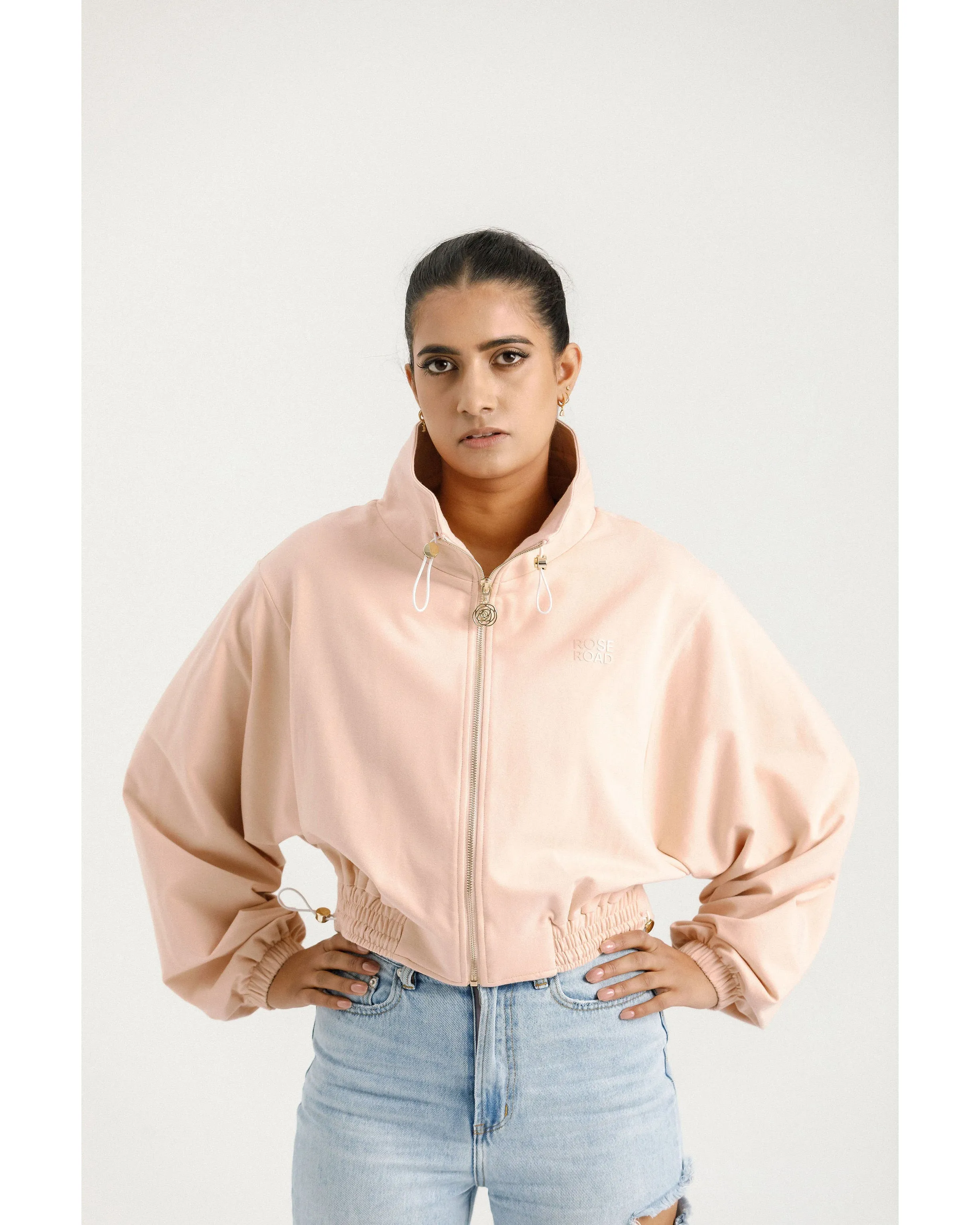 Rose Road Syd Jacket - Peach Rose