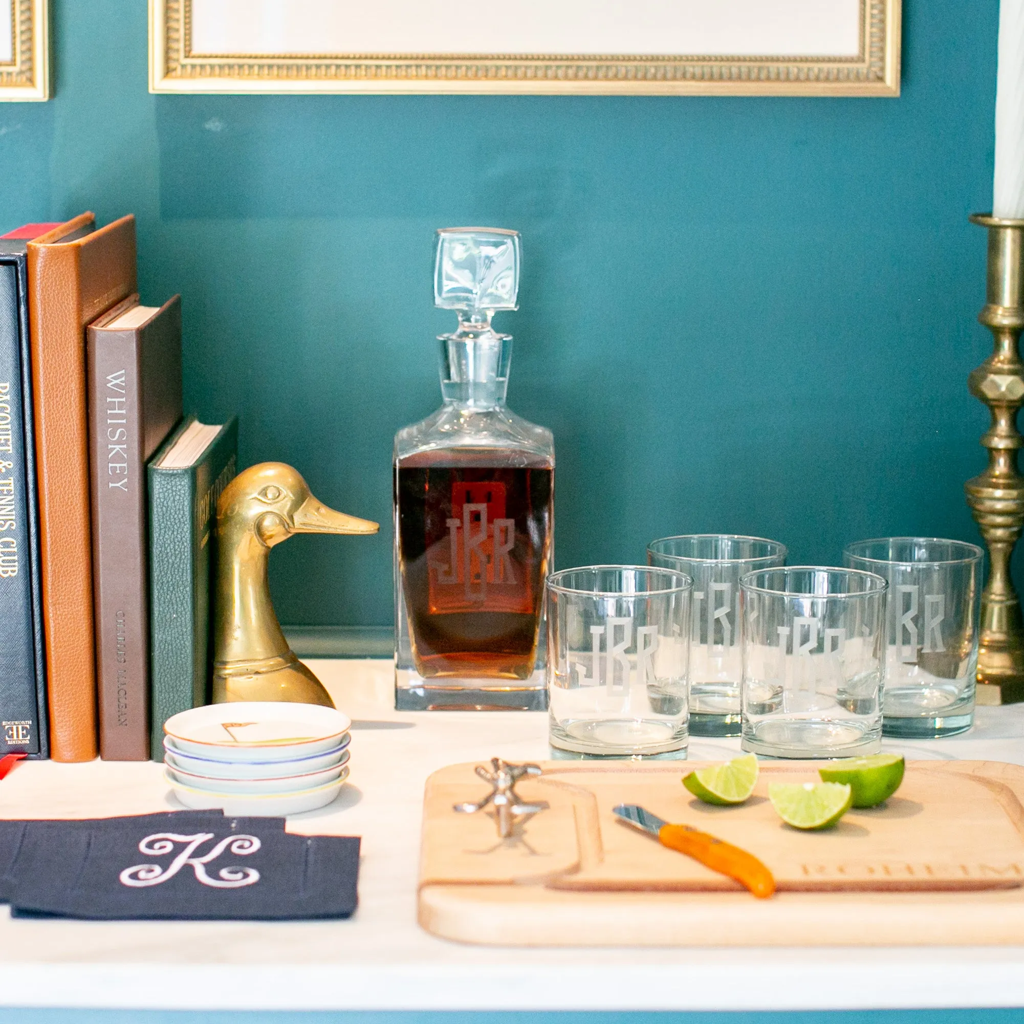 Round Double Old Fashioned Glasses