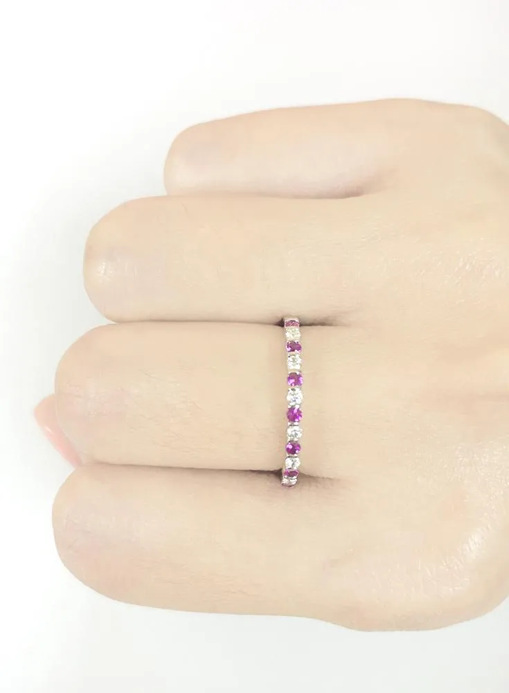 Ruby & Diamond Ring R22257