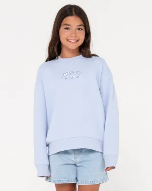 Rusty Relaxed Crew Fleece Girls