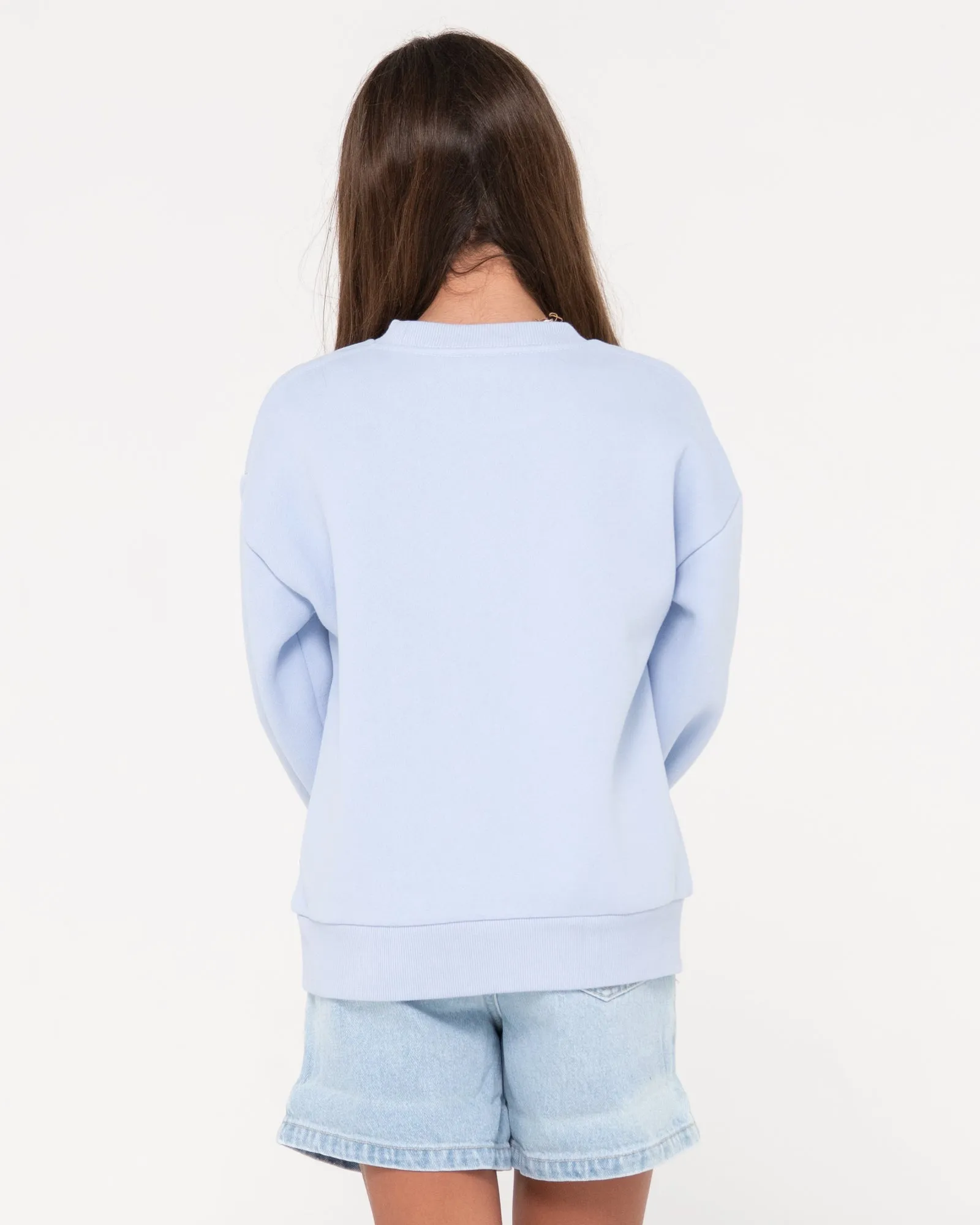 Rusty Relaxed Crew Fleece Girls