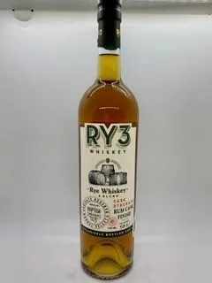 RY3 WHISKEY Rye Whiskey 750 ml