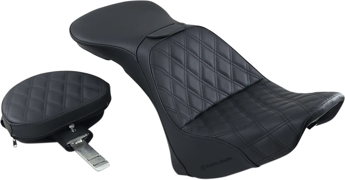 Saddlemen 806-15-030LS Explorer LS Touring Seat with Backrest
