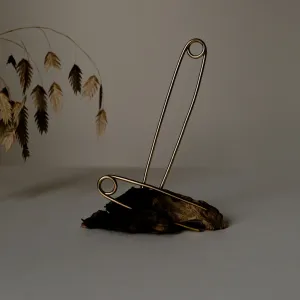 Safety Pin Hair Fork