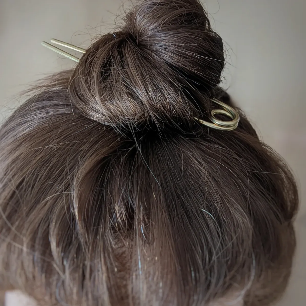 Safety Pin Hair Fork
