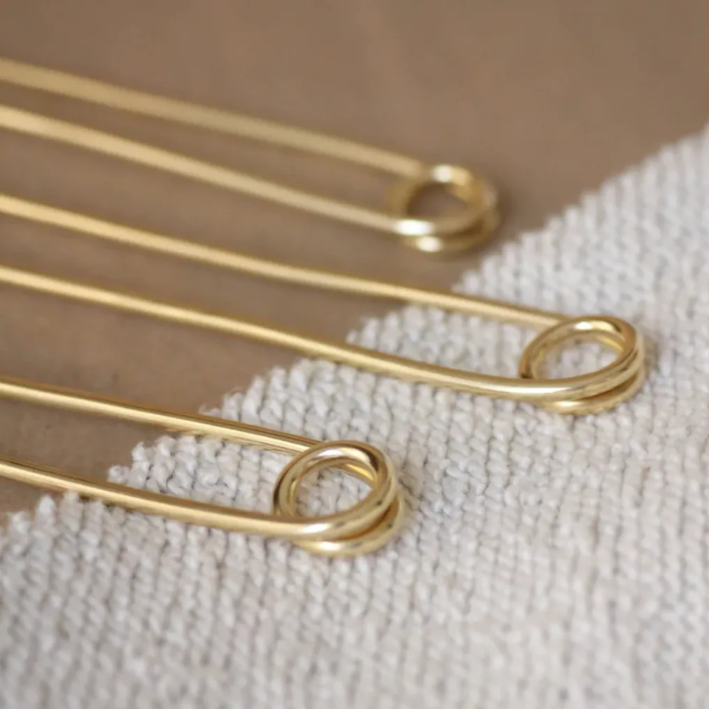 Safety Pin Hair Fork
