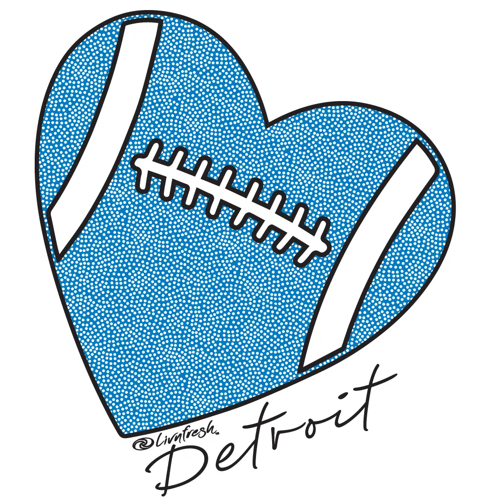 SALE "Love Detroit" Relaxed Fit Classic Unisex Hoodie