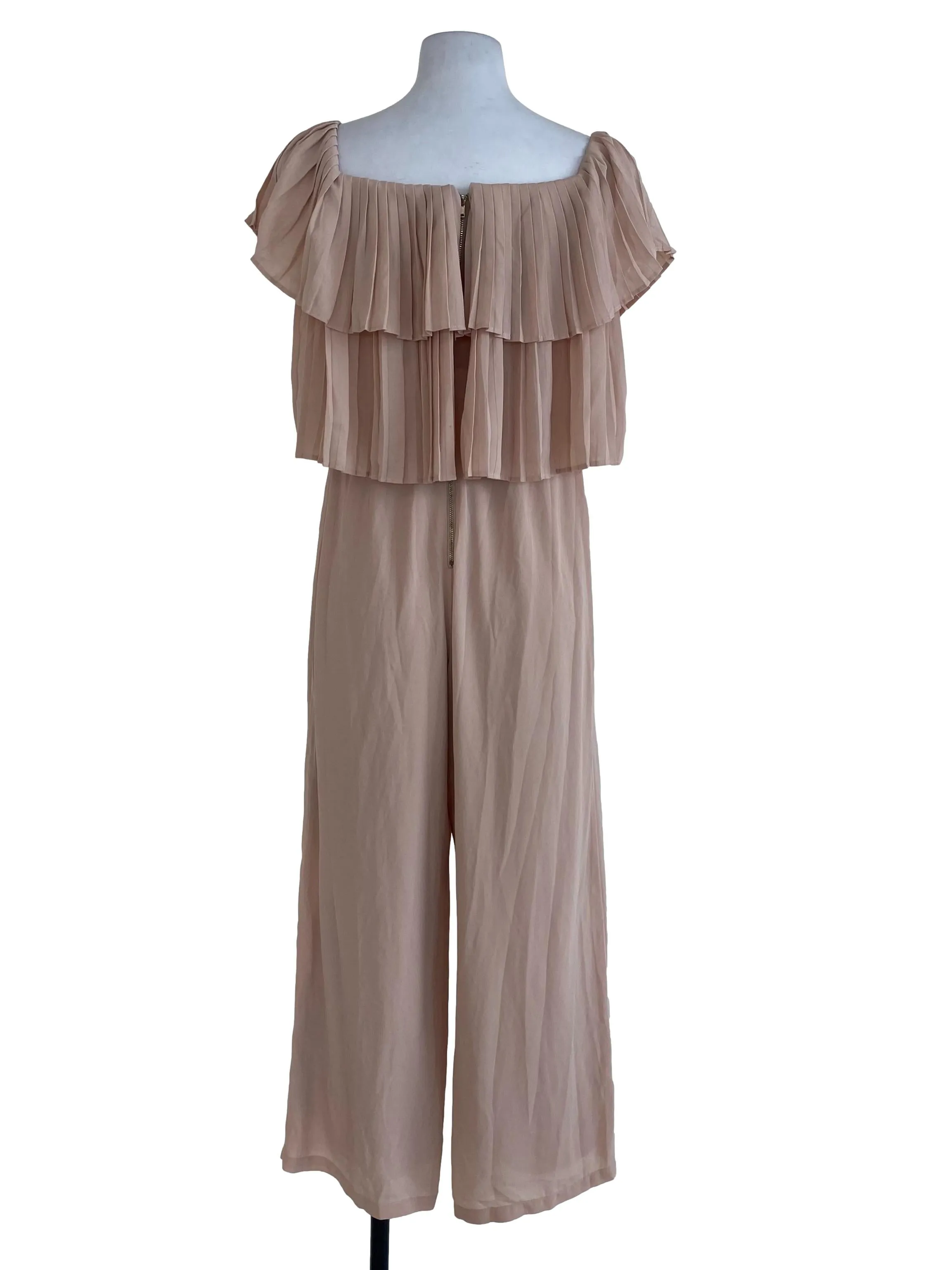 Salmon Plain Jumpsuit