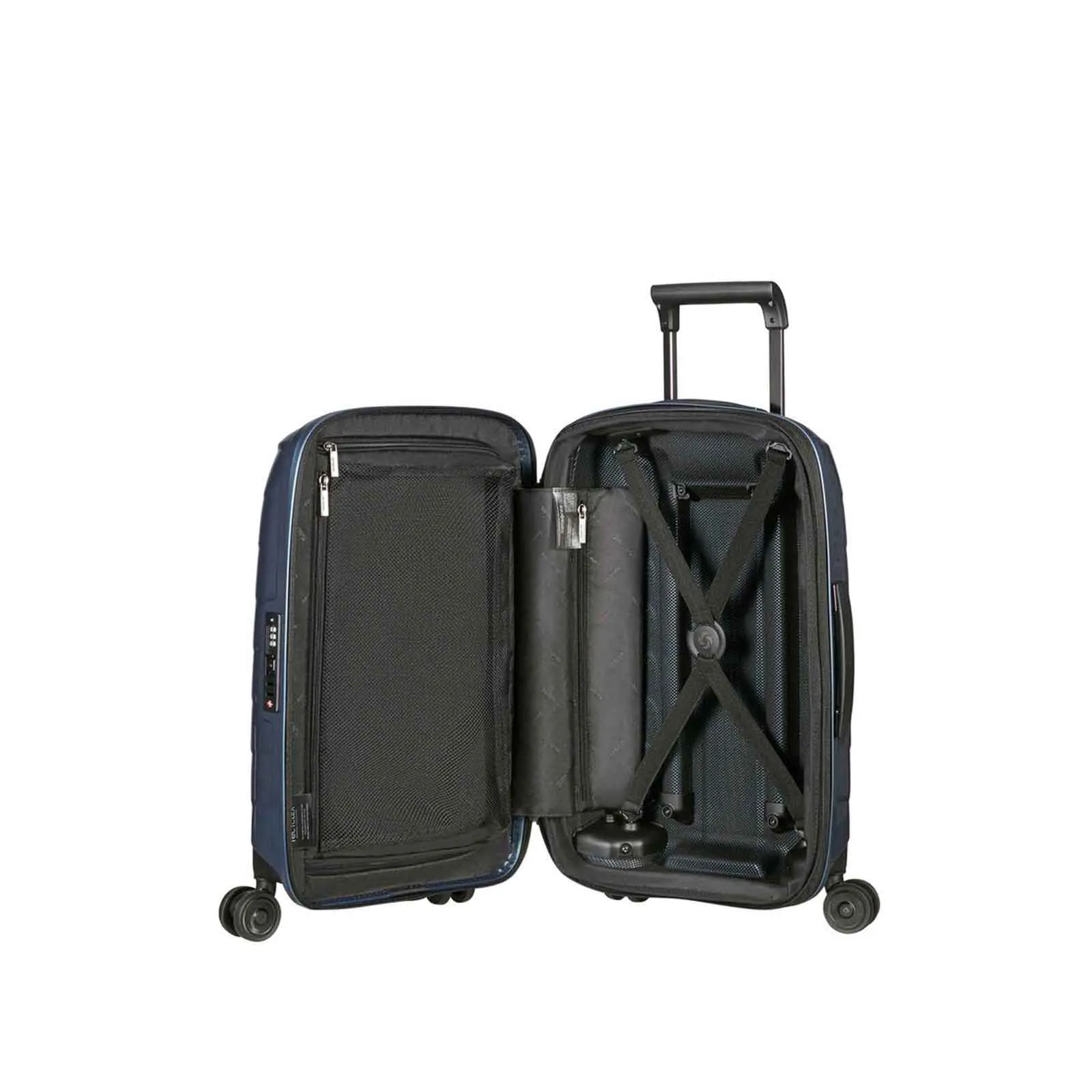 Samsonite Attrix 55cm Suitcase Steel Blue