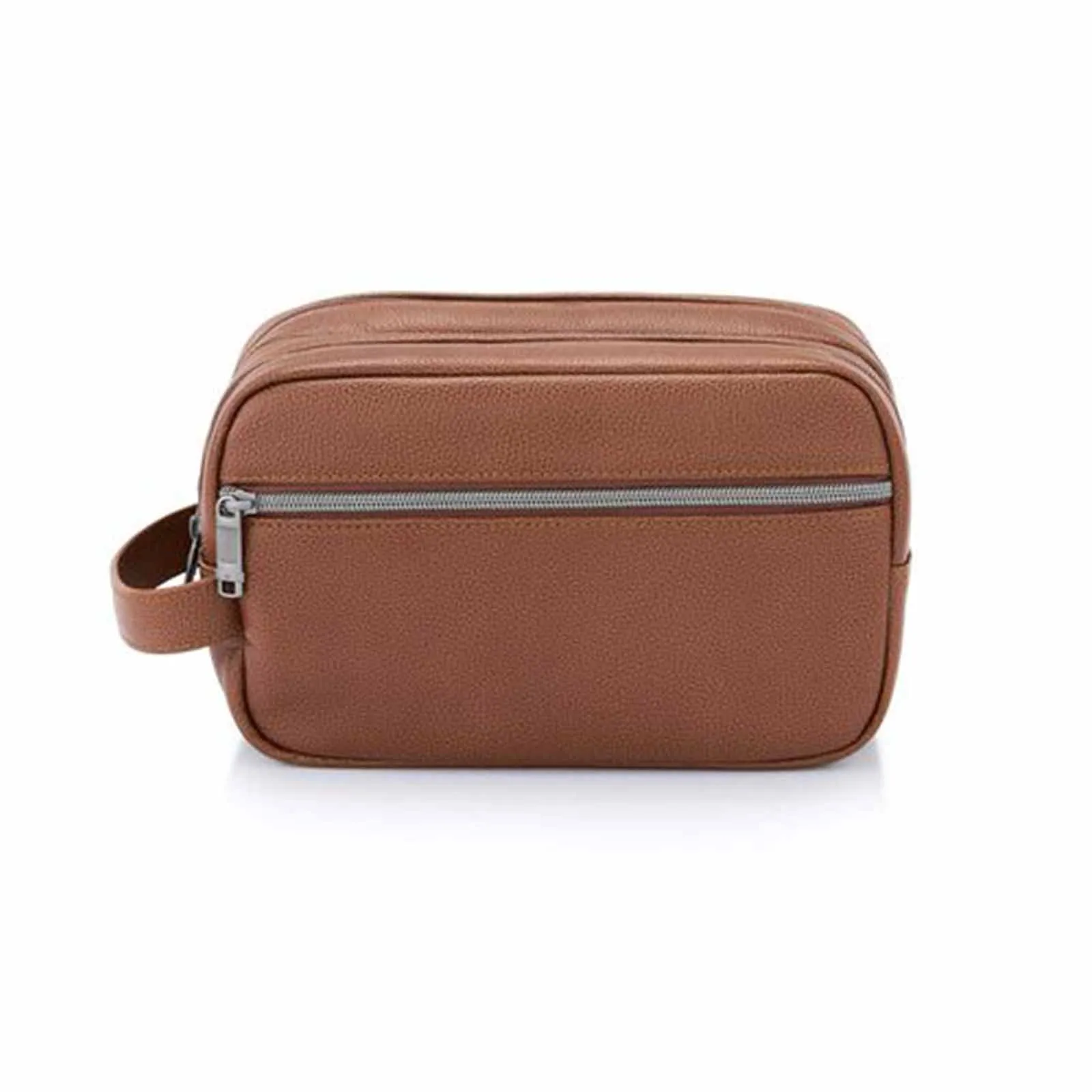 Samsonite Classic Leather Toiletry Kit Cognac